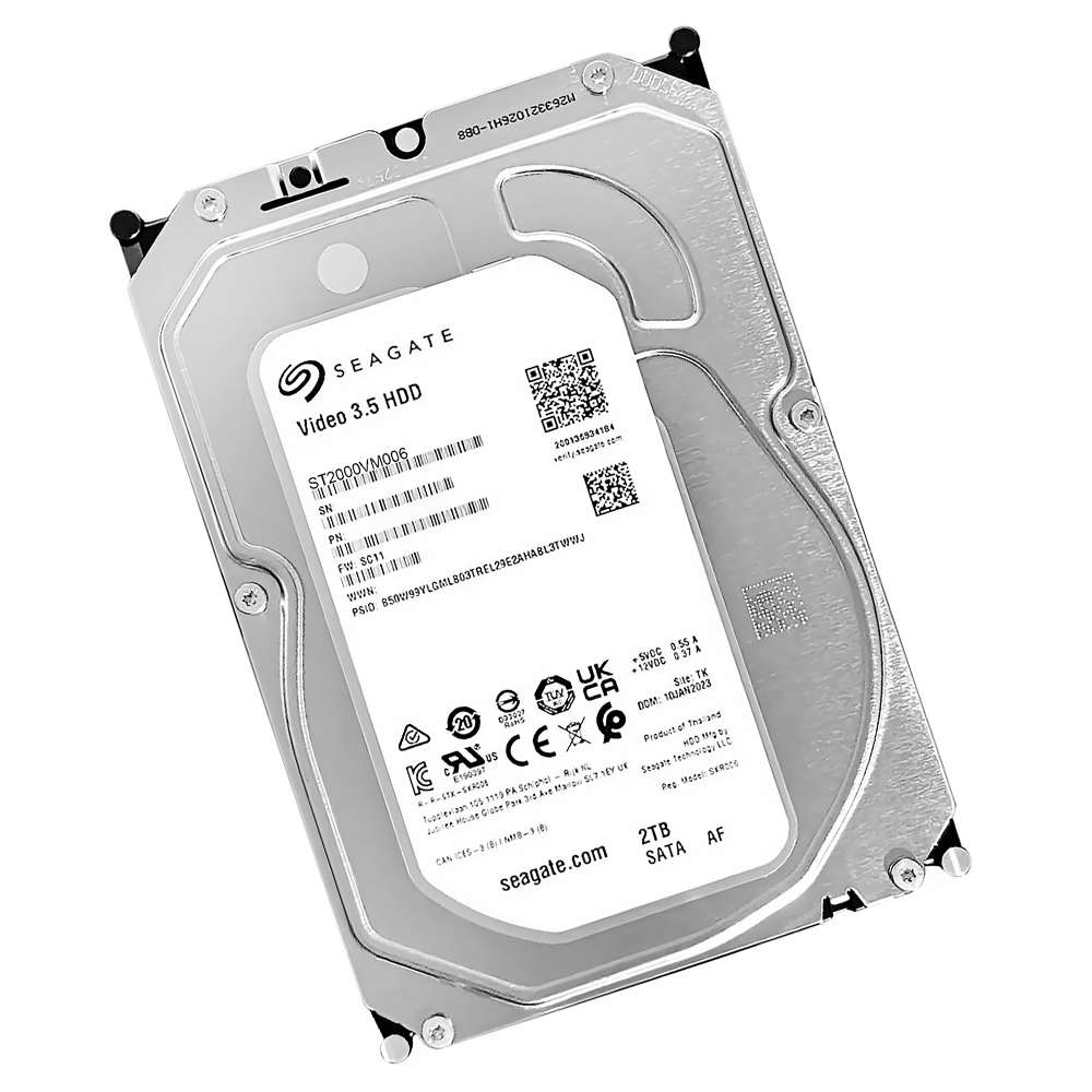 HD Seagate 2TB Video 3.5" SATA 3 5400RPM Pull - ST2000VM006