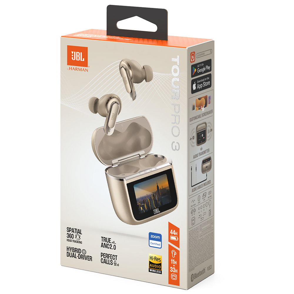 FONE BLUETOOTH JBL TOUR PRO 3  ANC TWS LATTE