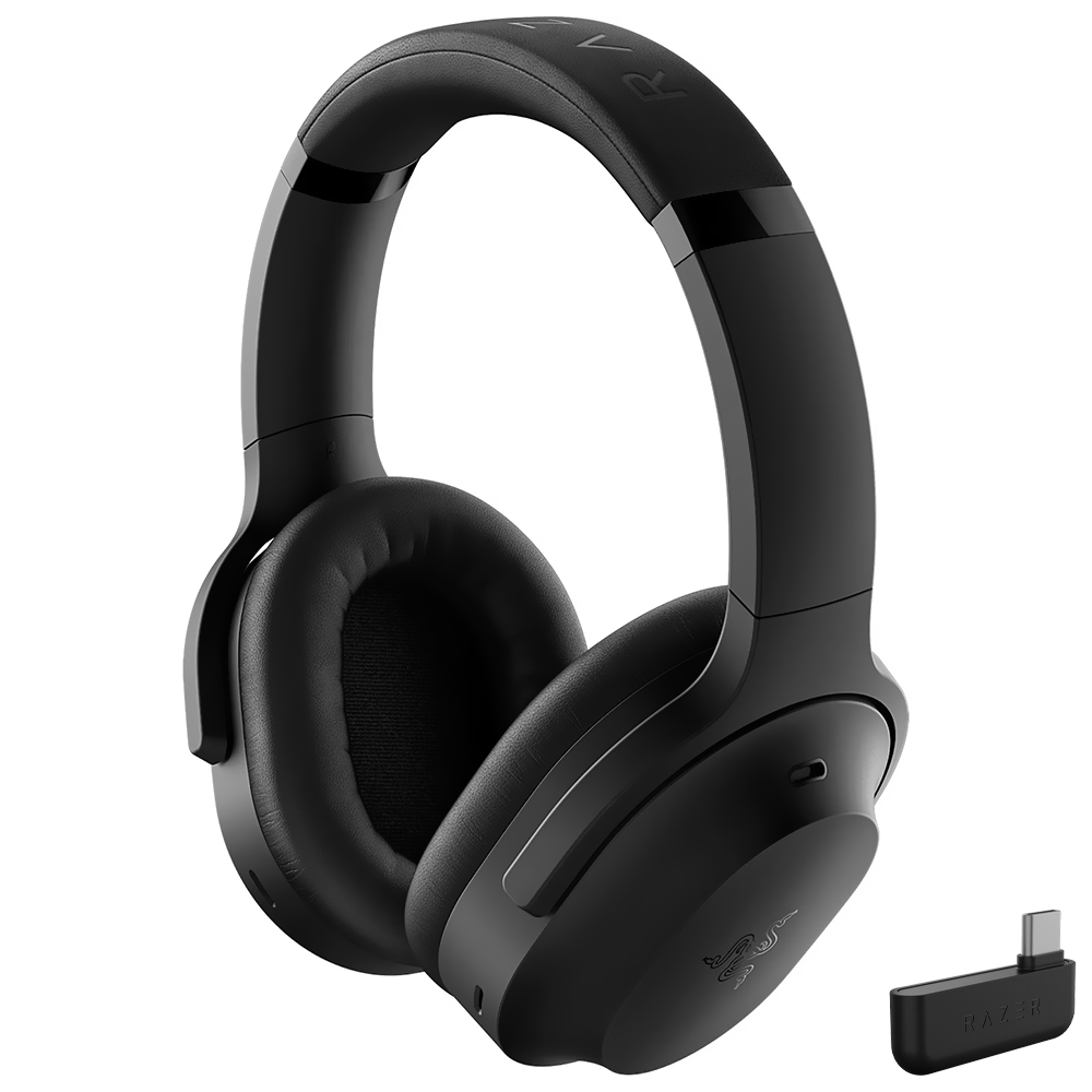 FONE C/ MIC. RAZER RZ04-03780100-R3U1 BARRACUDA PRO WIRELESS/BT/USB GAMING PRETO 
