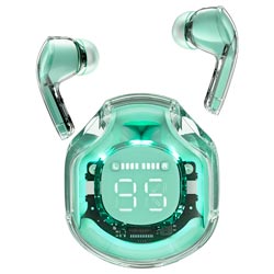 Fone de Ouvido Acefast T8/AT8 Crystal 2 TWS Earbuds / Bluetooth - Mint Verde