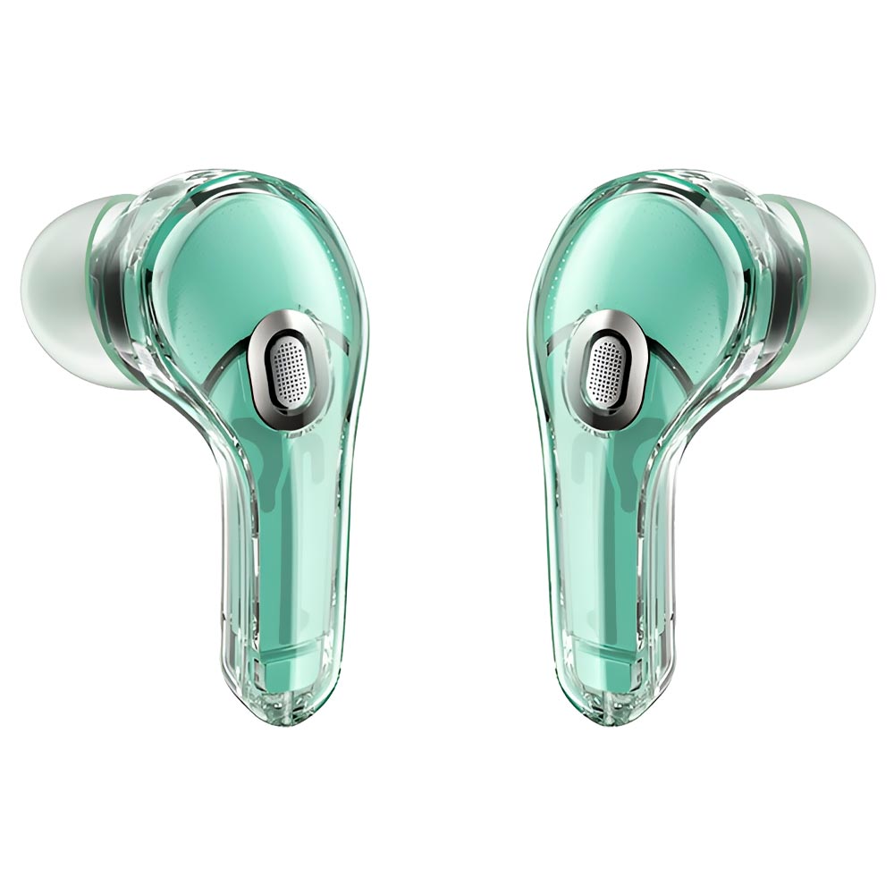 Fone de Ouvido Acefast T8/AT8 Crystal 2 TWS Earbuds / Bluetooth - Mint Verde