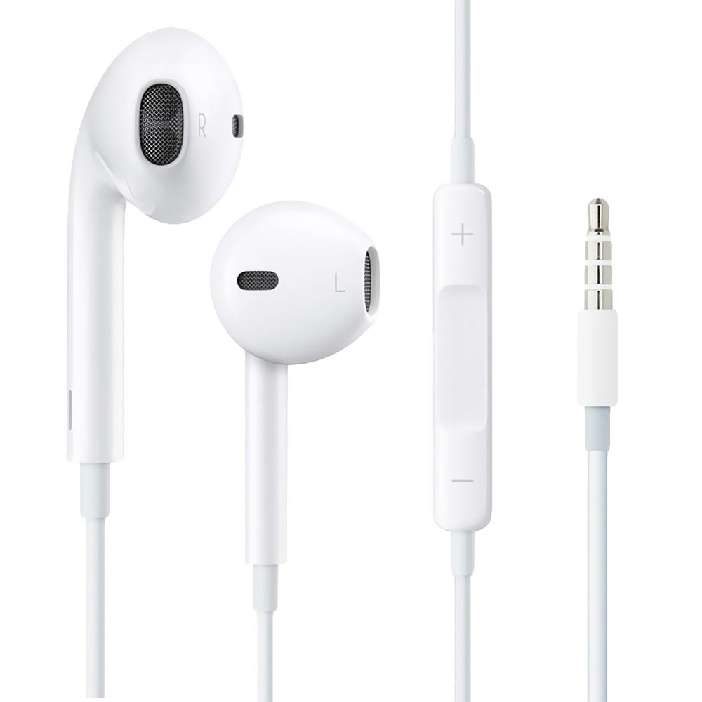 Fone de Ouvido Apple Earpods / Com Fio - Branco (MNHF2ZE/A)