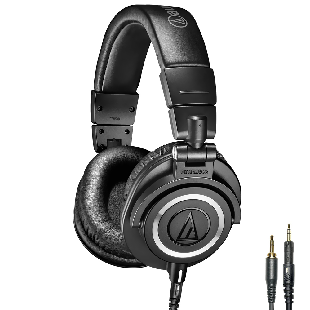 Fone de Ouvido Audio-Technica ATH-M40X / Com Fio - Preto