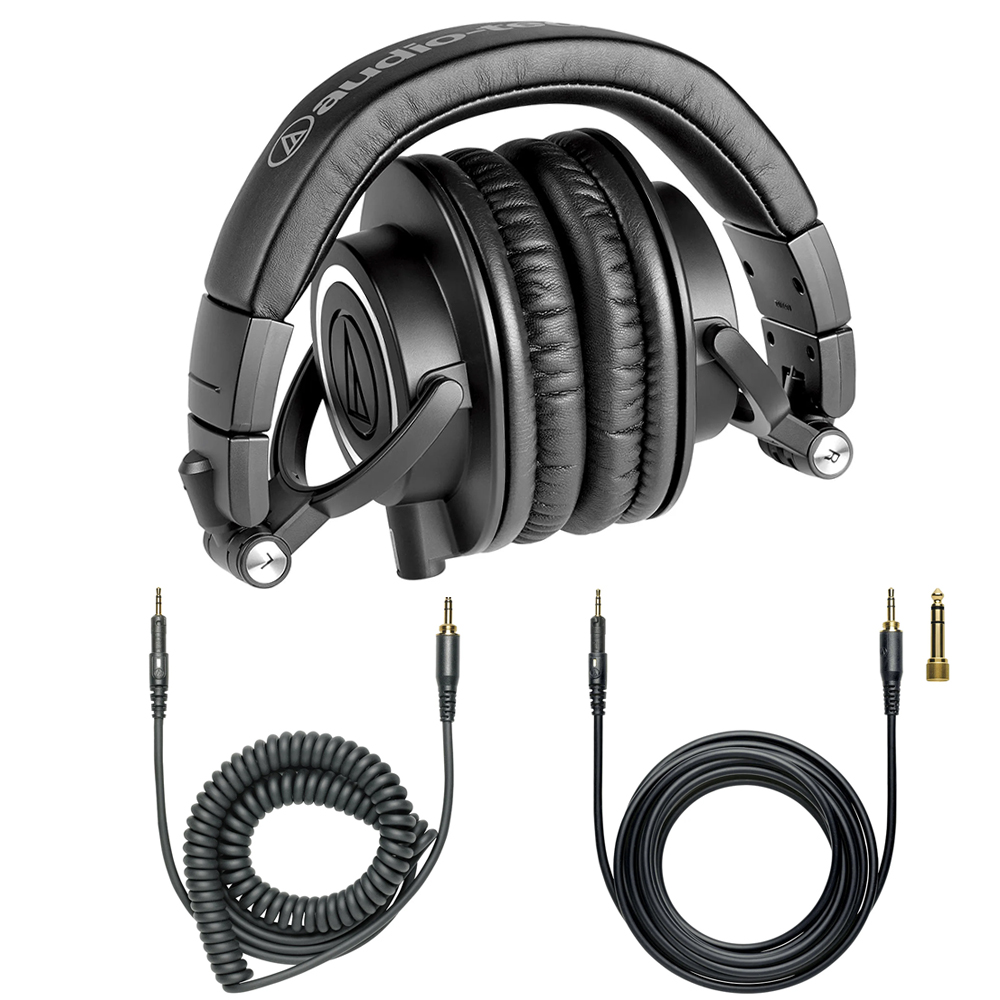 Fone de Ouvido Audio-Technica ATH-M40X / Com Fio - Preto