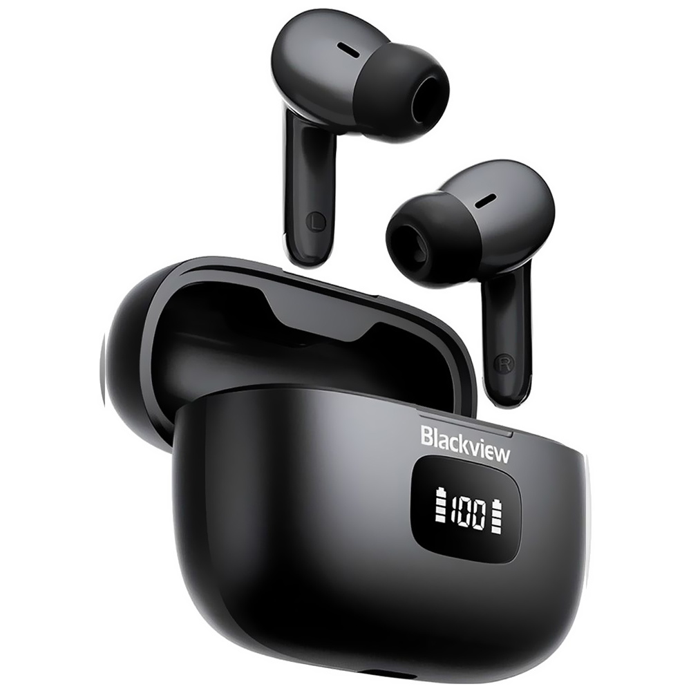Fone de Ouvido Blackview Airbuds 8 HQ TWS Earbuds / Bluetooth - Night Preto