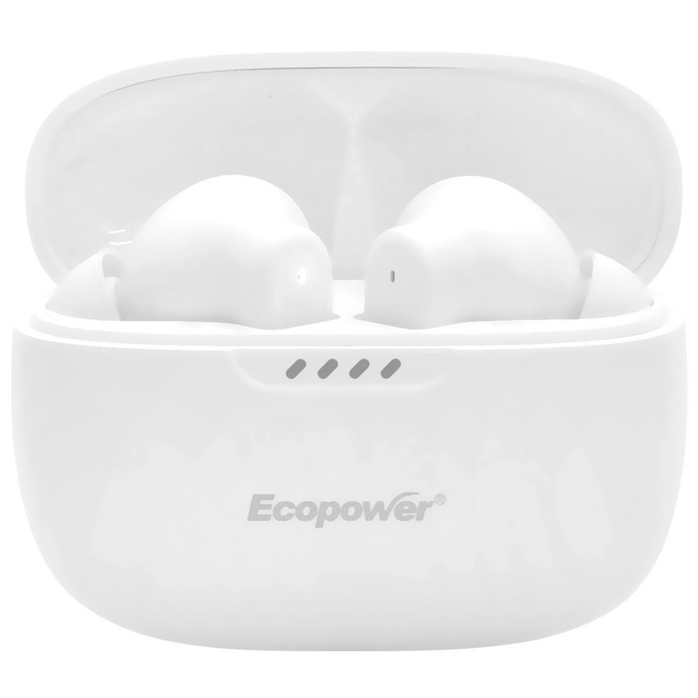 Fone de Ouvido Ecopower EP-H166 TWS / Bluetooth - Branco