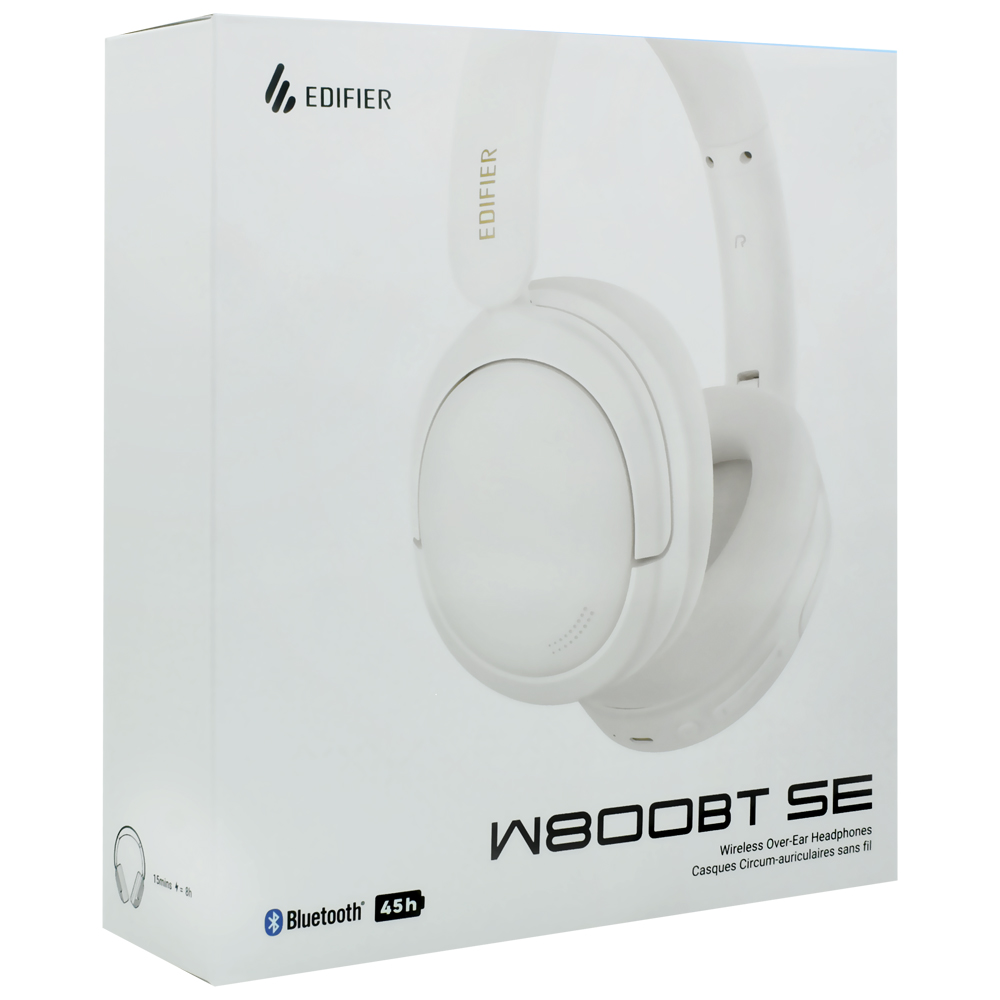 Fone de Ouvido Edifier W800BT SE Over-Ear Headphones / Bluetooth - Branco