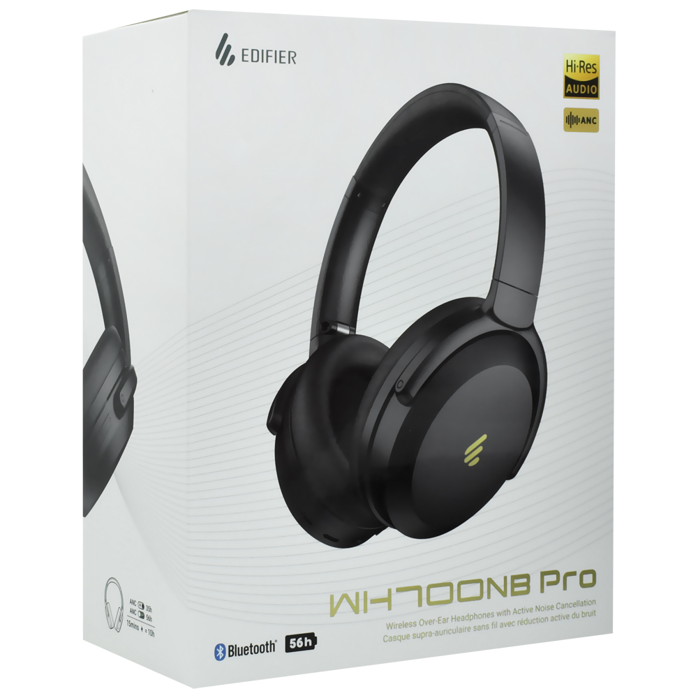 Fone de Ouvido Edifier WH700NB Pro Over-Ear Headphones / Bluetooth - Cinza