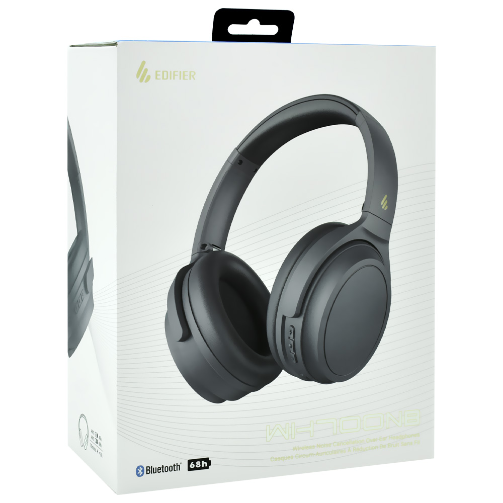 Fone de Ouvido Edifier WH700NB Wireless Headphones / Bluetooth - Cinza