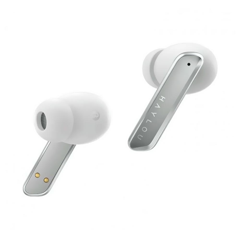 Fone de Ouvido Haylou T007 W1 ANC Earbuds TWS / Bluetooth - Prata