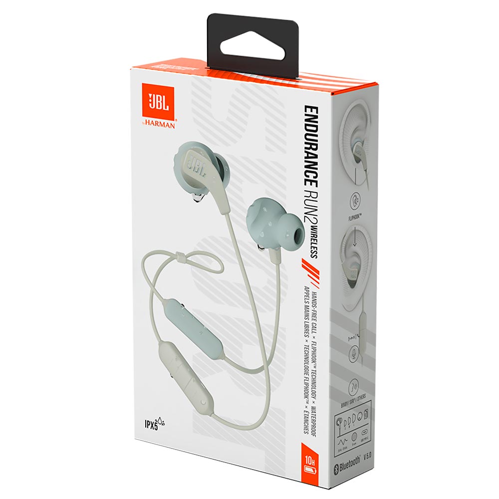 Fone de Ouvido JBL Endurance Run 2 Waterproof / Wireless - Branco