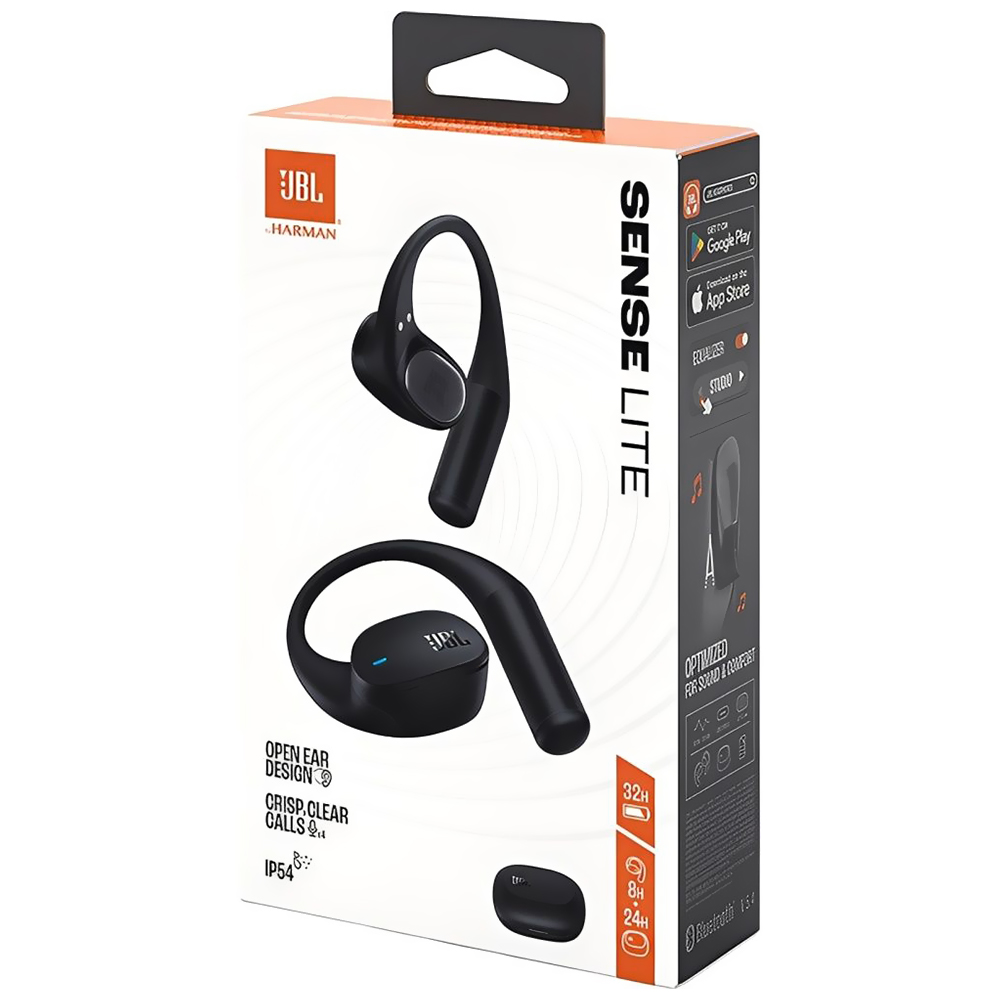 Fone de Ouvido JBL Sense Lite Open Sound TWS / Bluetooth - Preto