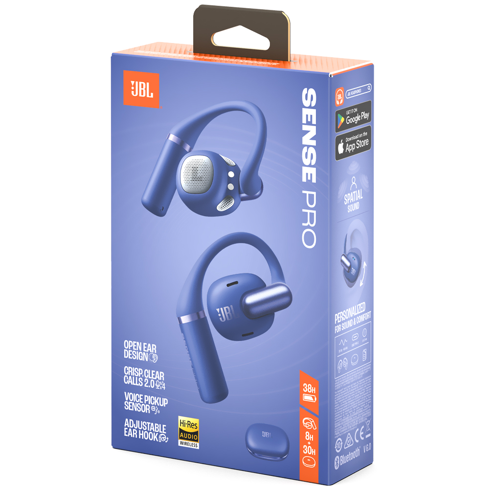 Fone de Ouvido JBL Sense Pro Open-Ear TWS / Bluetooth - Azul