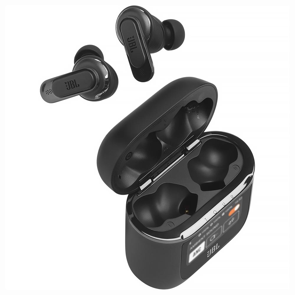 Fone de Ouvido JBL Tour Pro 2 Perfec Fit TWS / Bluetooth - Preto