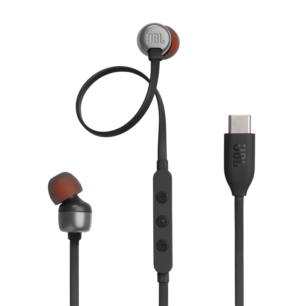 Fone de Ouvido JBL Tune 310C / Com Fio - Preto