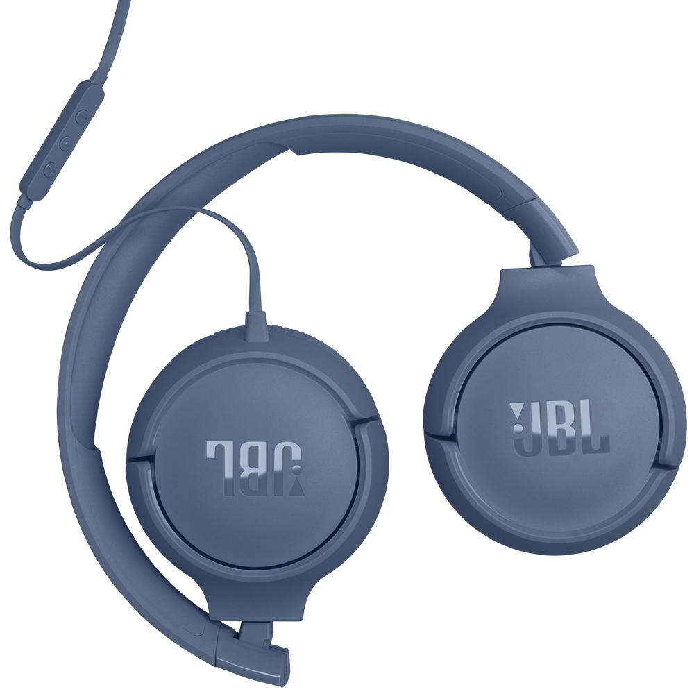 Fone de Ouvido JBL Tune 520C / Com fio - Azul