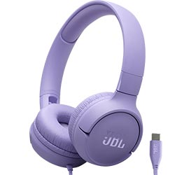 Fone de Ouvido JBL Tune 520C / Com fio - Roxo