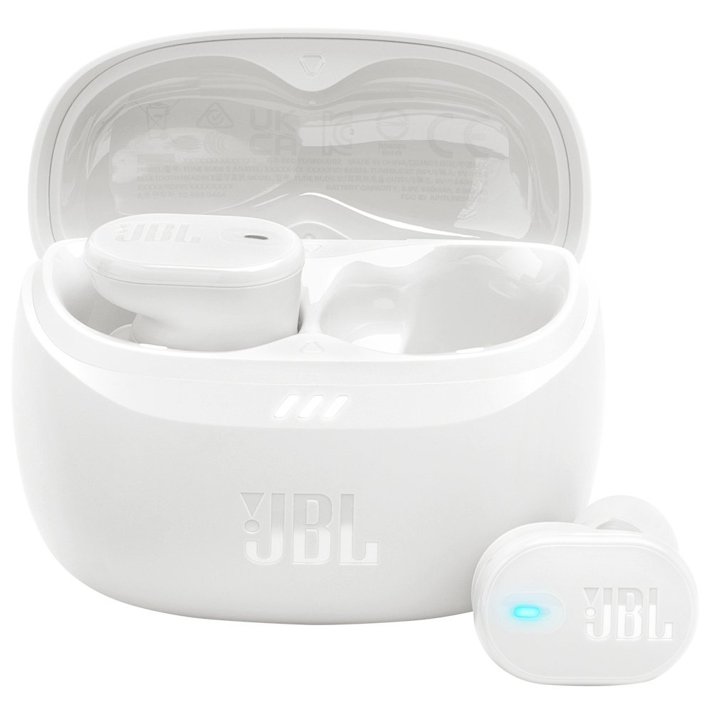 Fone de Ouvido JBL Tune Buds 2 Perfect Fit TWS / Bluetooth - Branco