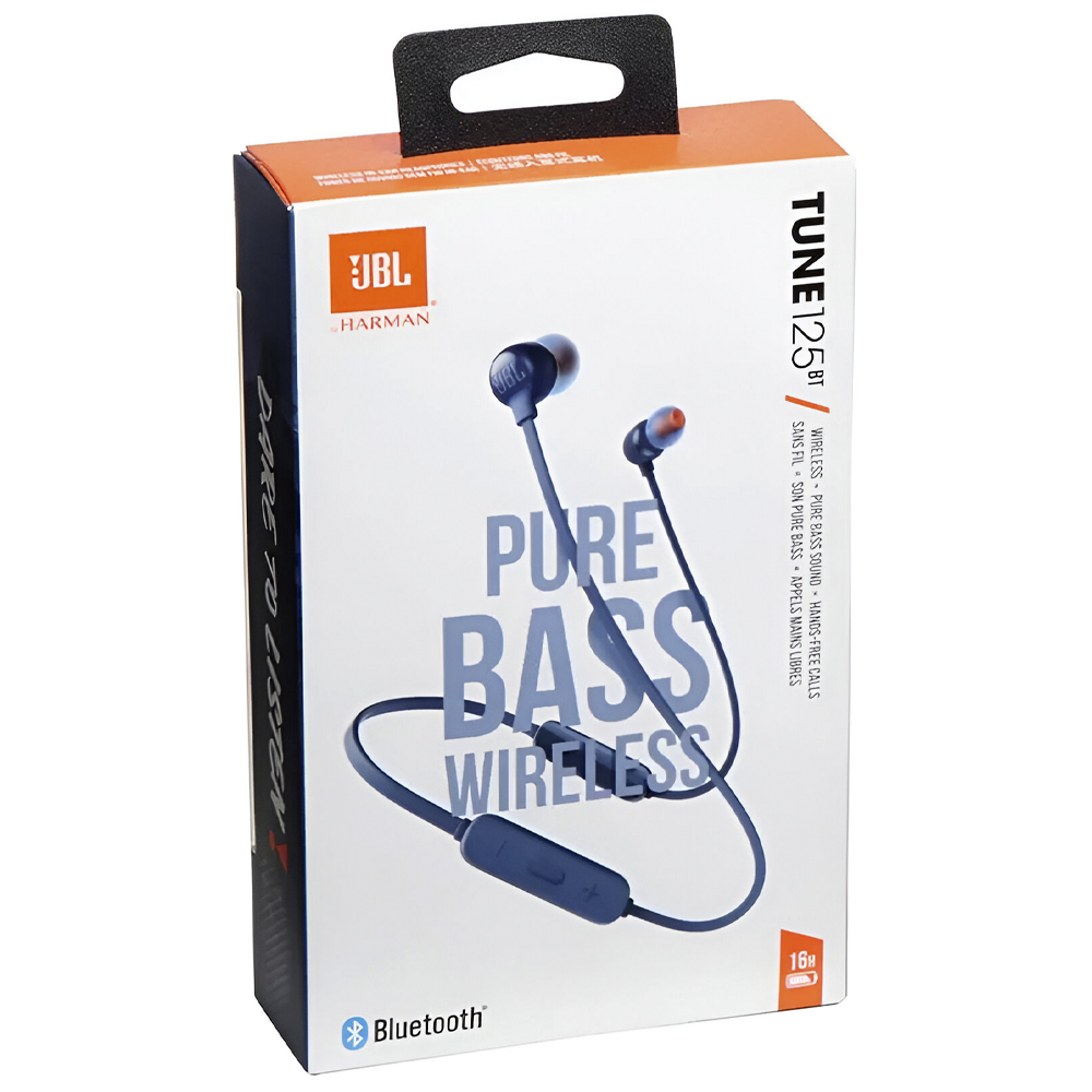 Fone de Ouvido JBL Tune T125BT / Bluetooth - Azul