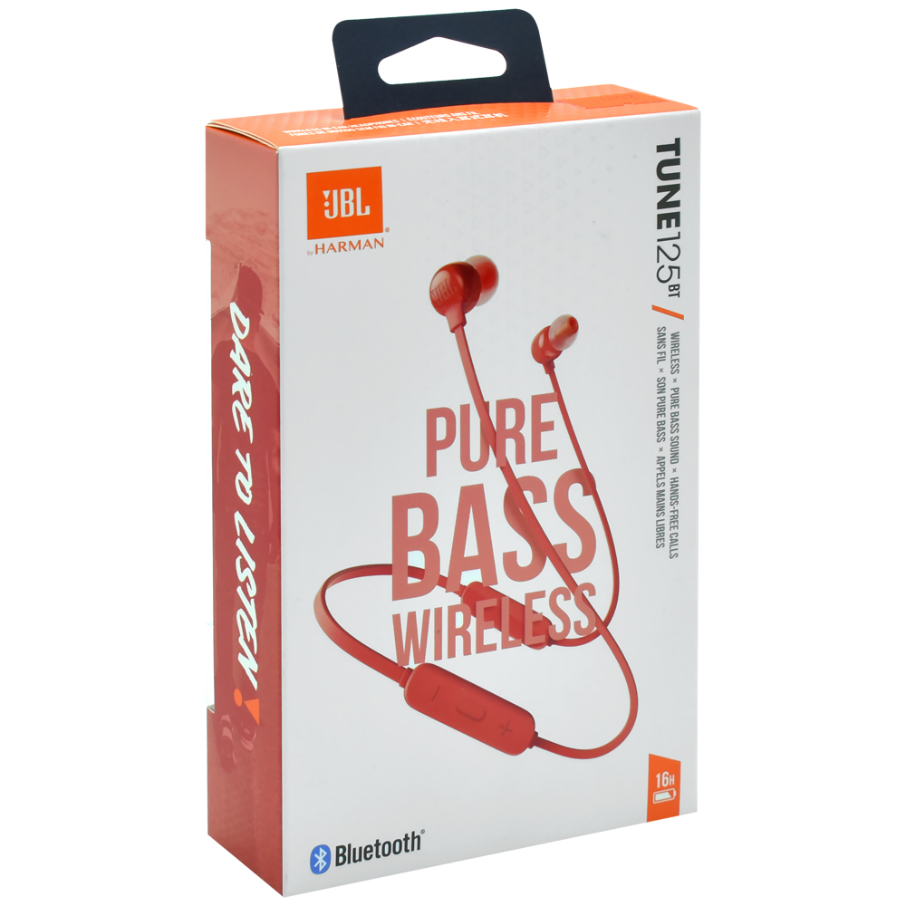 Fone de Ouvido JBL Tune T125BT / Bluetooth - Coral