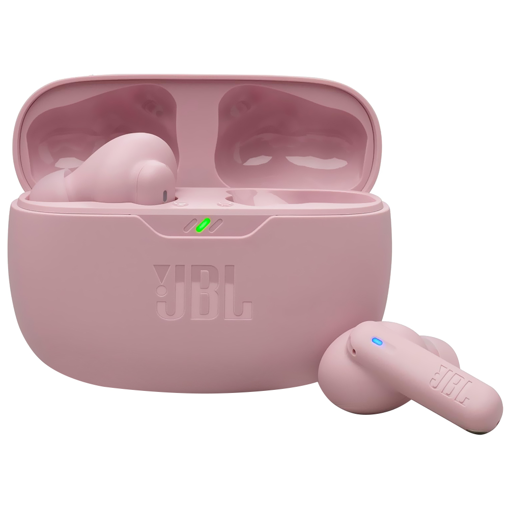 Fone de Ouvido JBL Wave Beam 2 Perfect Fit TWS / Bluetooth - Rosa