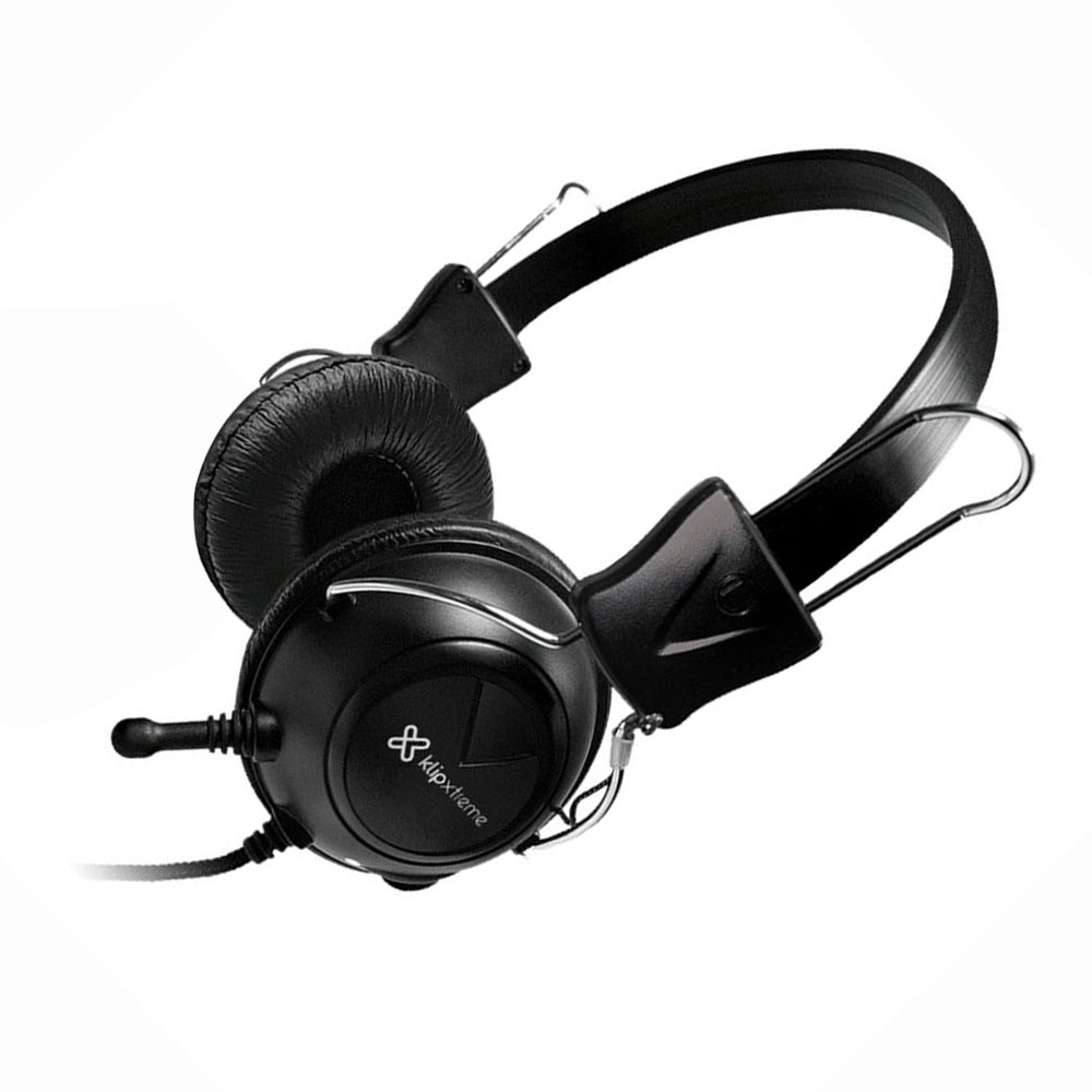 Fone de Ouvido Klip KSH-320 Estereo / Com Fio - Preto