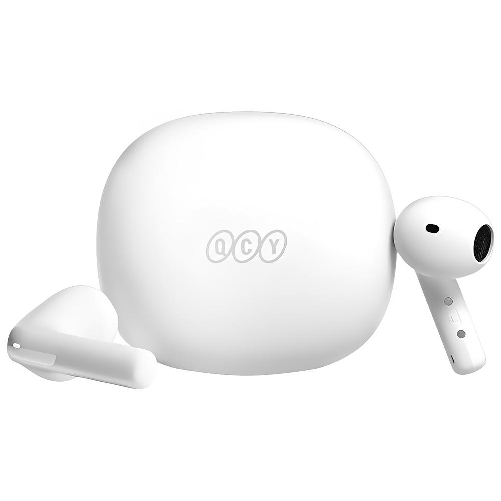 Fone de Ouvido QCY AilyBuds E10 BH24QT35A TWS / Bluetooth - Branco
