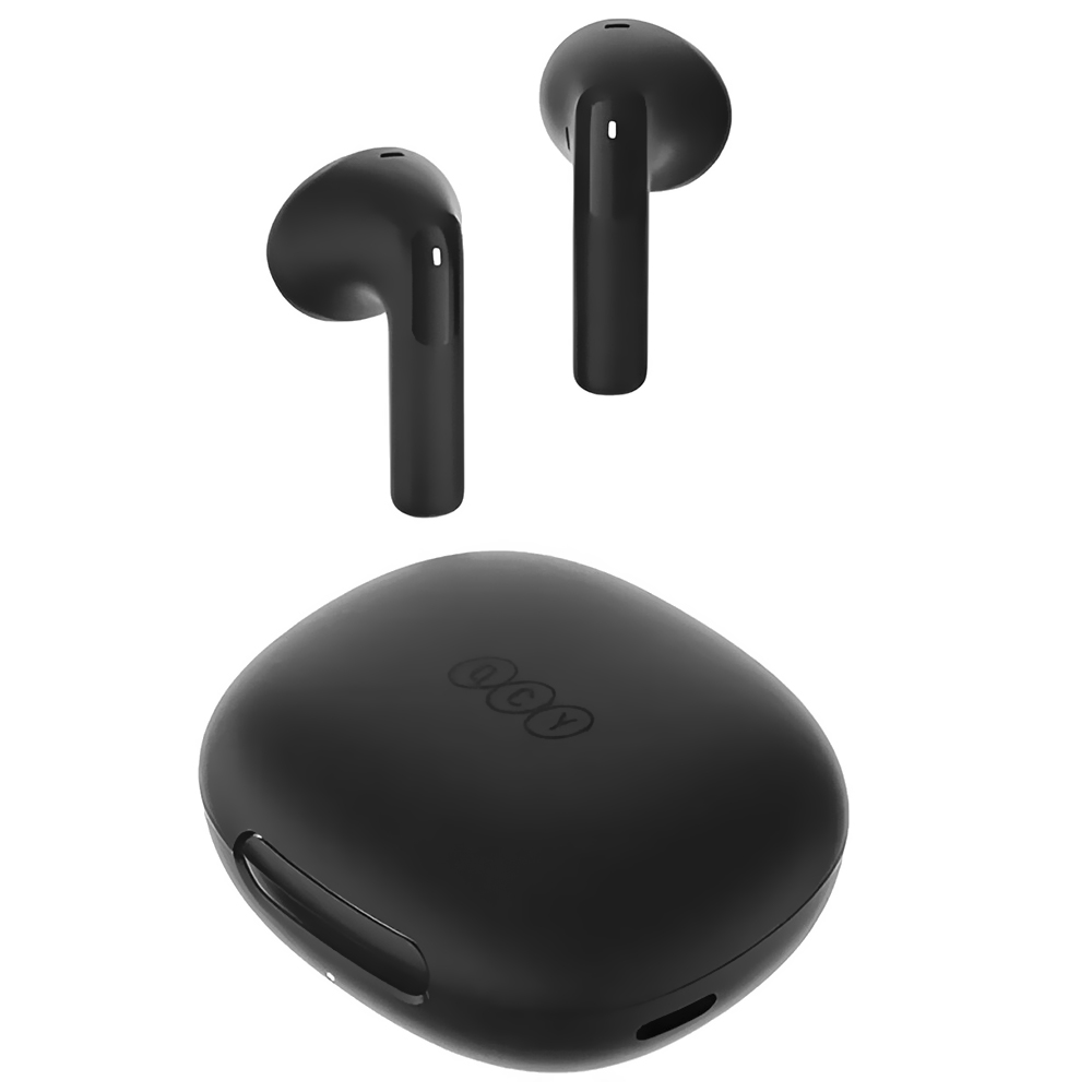 Fone de Ouvido QCY AilyBuds E20 BH24HT13A TWS / Bluetooth - Preto