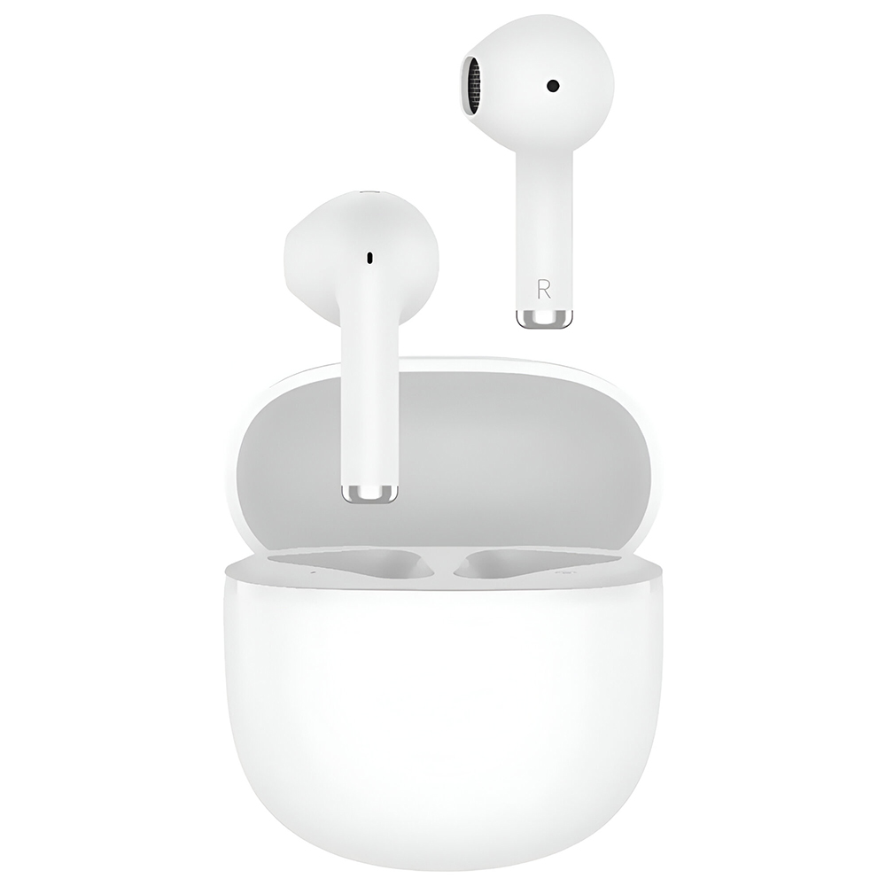 Fone de Ouvido QCY Ailybuds Lite BH23QT29A TWS Earbuds / Bluetooth - Moon Branco