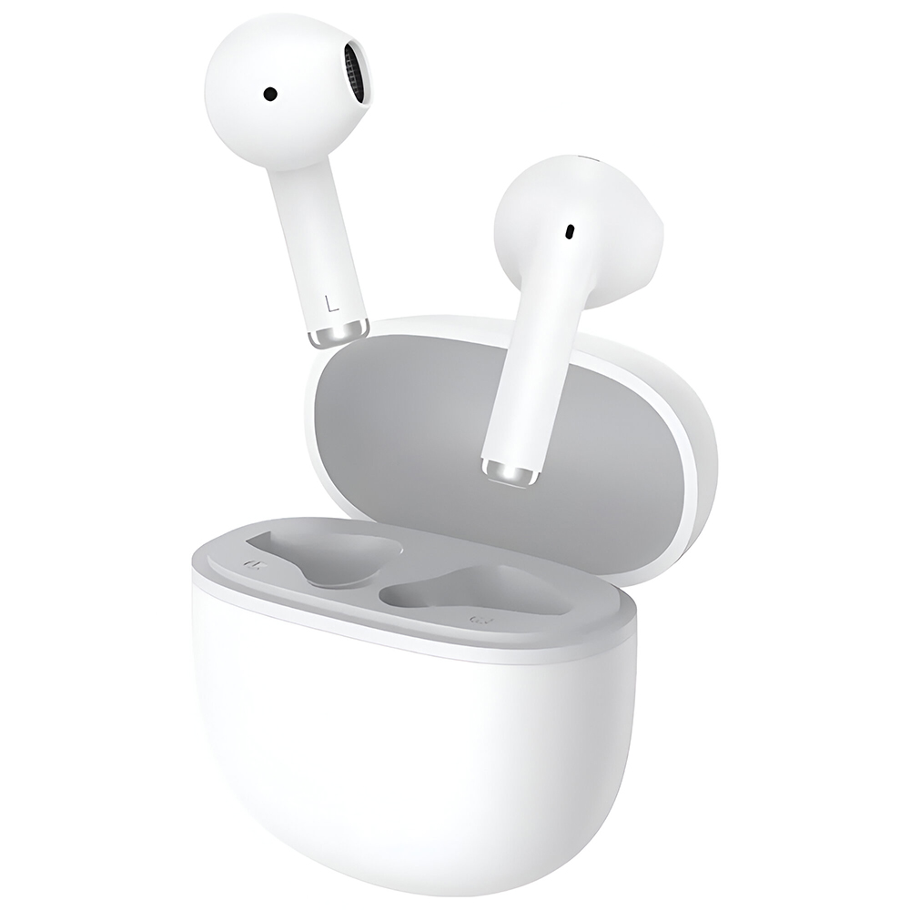 Fone de Ouvido QCY Ailybuds Lite BH23QT29A TWS Earbuds / Bluetooth - Moon Branco