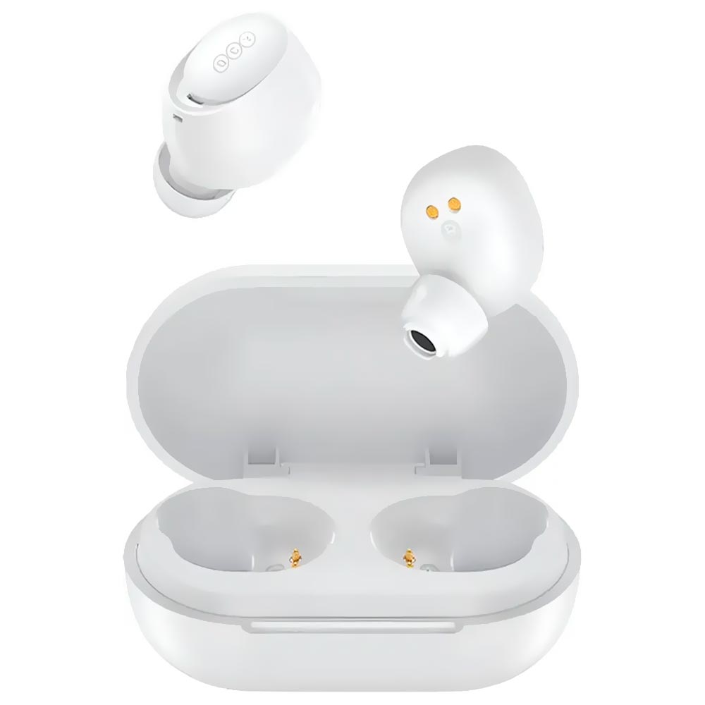 Fone de Ouvido QCY Arcbuds Lite BH23QT27A TWS Earbuds / Bluetooth - Moon Branco