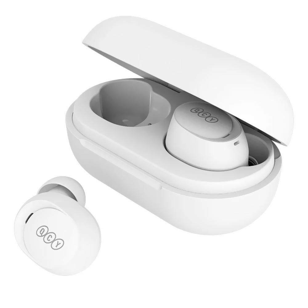 Fone de Ouvido QCY Arcbuds Lite BH23QT27A TWS Earbuds / Bluetooth - Moon Branco