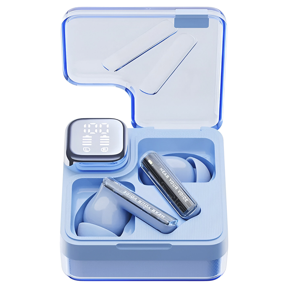 Fone de Ouvido QCY Melo Buds Neo BH24QT31A TWS / Bluetooth - Light Azul