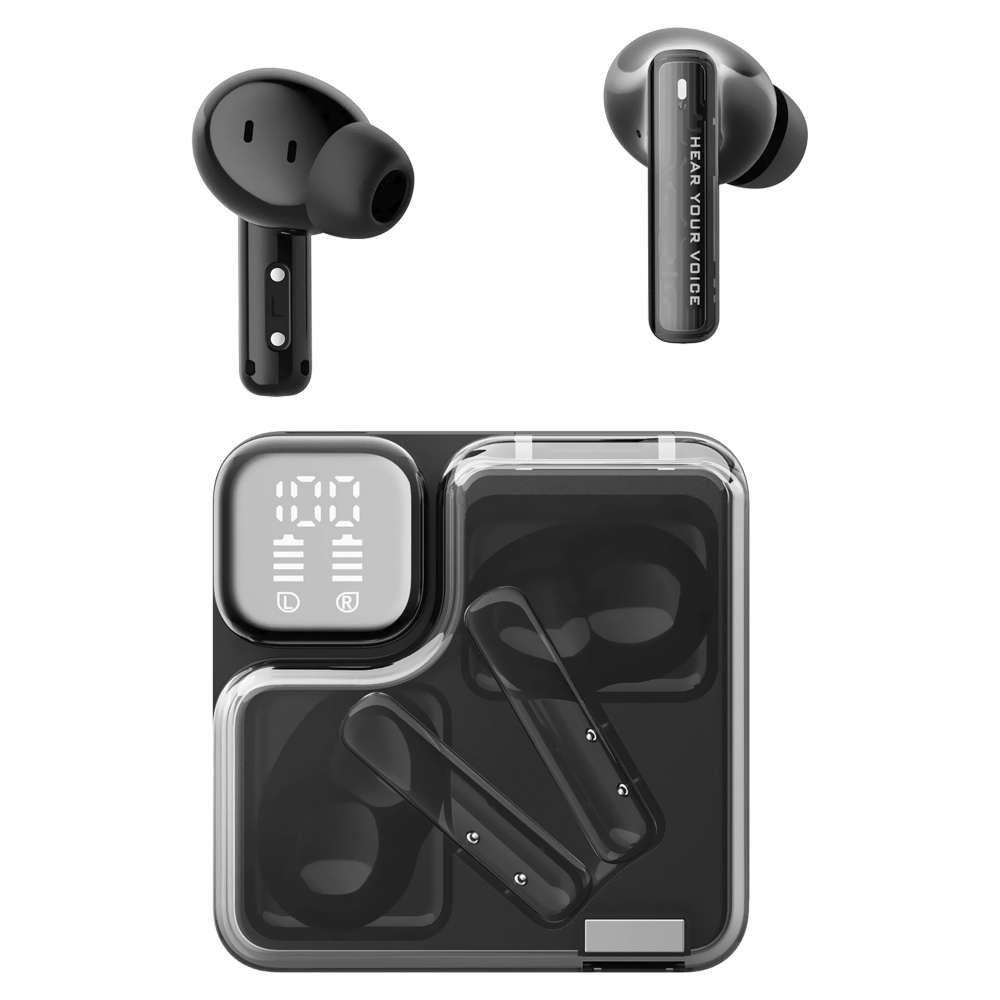 Fone de Ouvido QCY Melo Buds Neo BH24QT31A TWS / Bluetooth - Preto