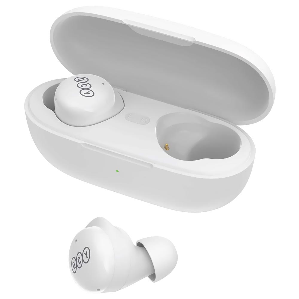 Fone de Ouvido QCY T17 TWS Earbuds / Bluetooth - Branco