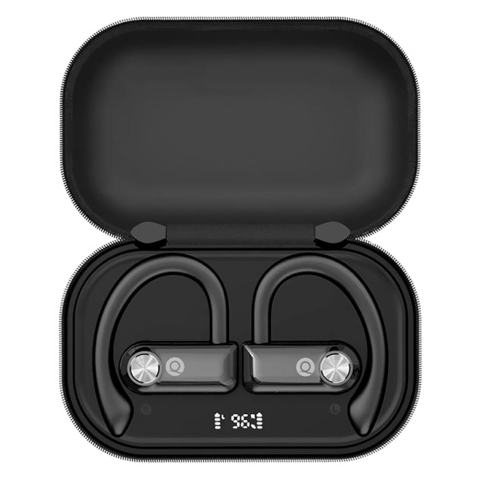 Fone de Ouvido Quanta QTFOE10 Motion Buds Sport / Bluetooth - Preto