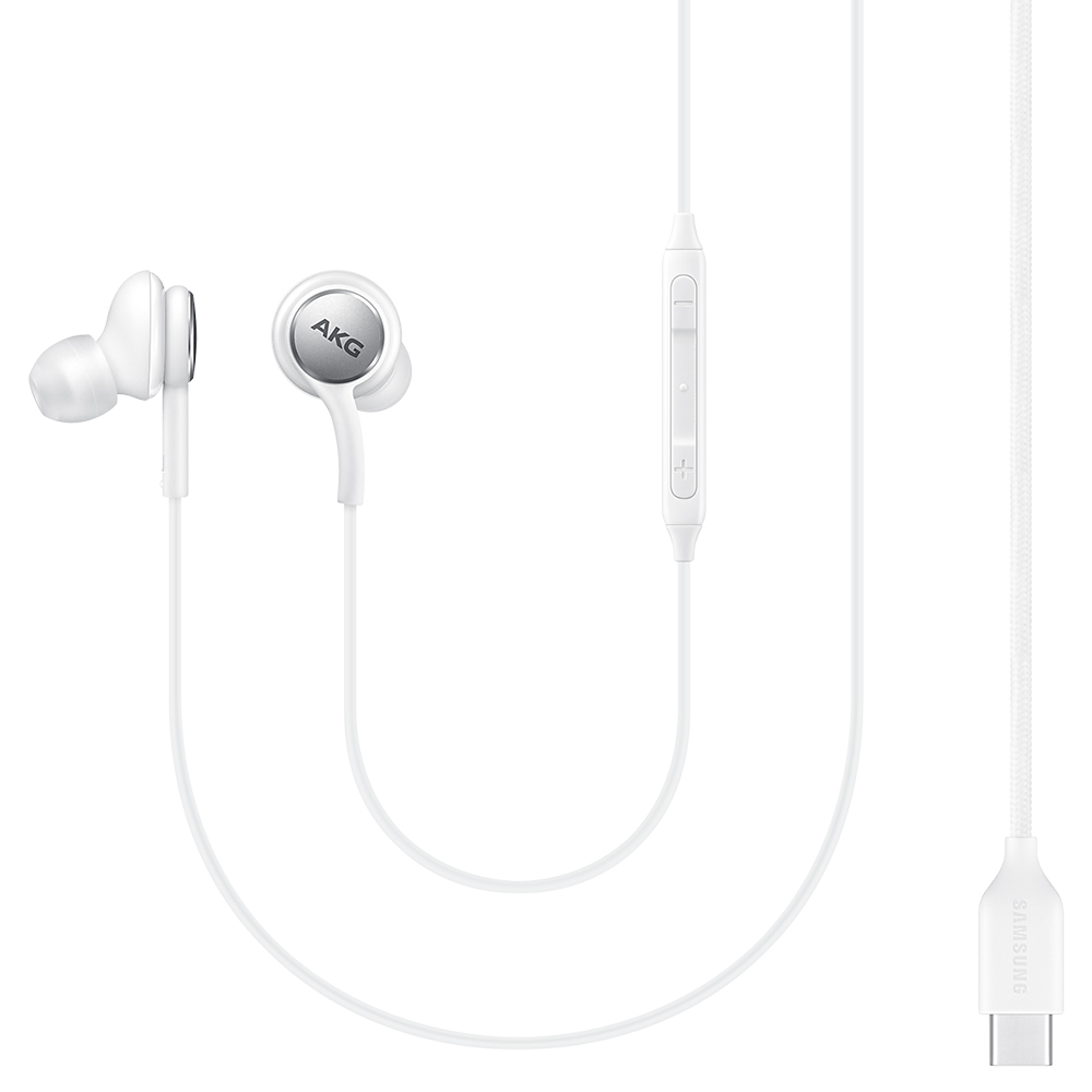 Fone de Ouvido Samsung AKG Earphones / Com Fio - Branco (EO-IC100BWEGWW)