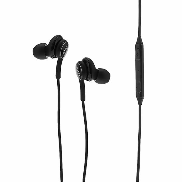 Fone de Ouvido Samsung AKG Earphones / Com Fio - Preto (EO-IC100BBE)