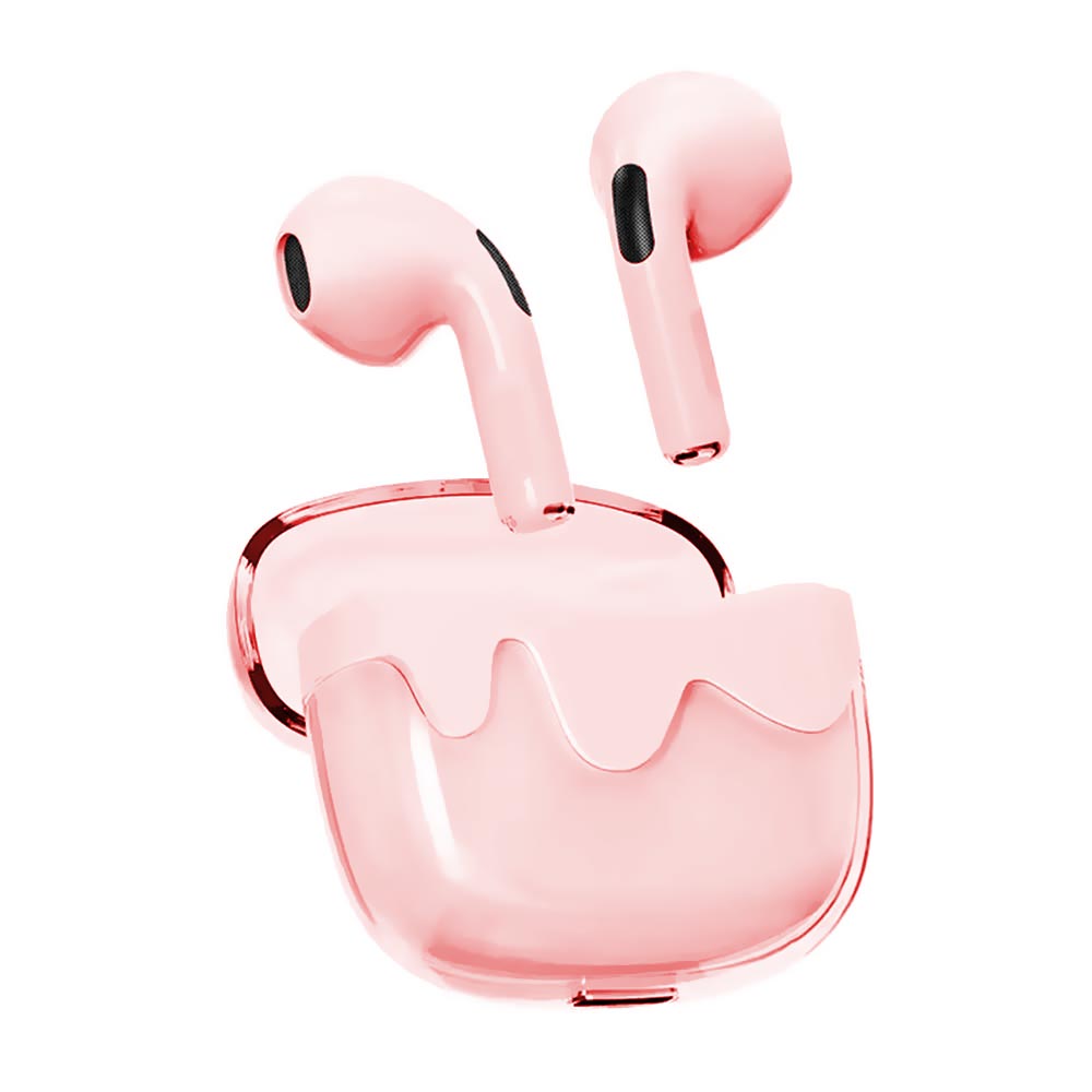 Fone de Ouvido Satellite AE-6206 TWS Earphones / Bluetooth - Rosa