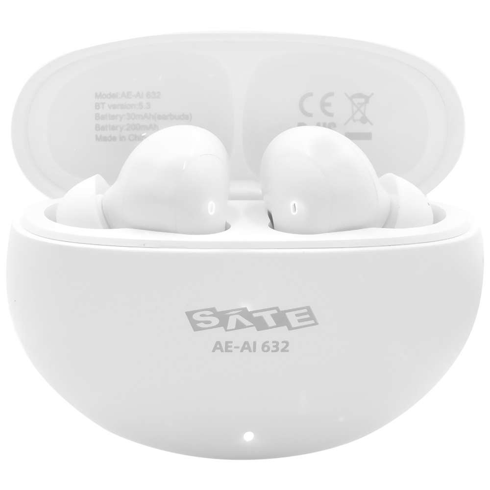 Fone de Ouvido Satellite AE-AI632 TWS Earphones / Bluetooth - Branco