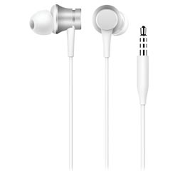 Fone de Ouvido Xiaomi Mi IN-EAR Basic Matte / Com Fio - Prata (ZBW4355TY)