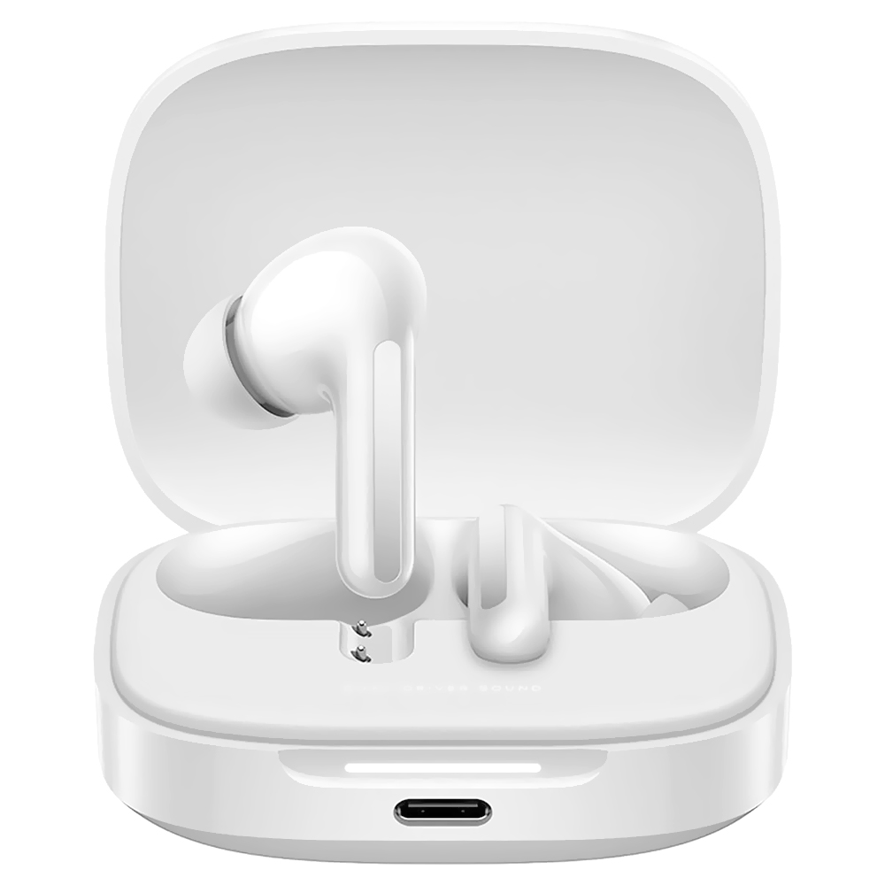 Fone de Ouvido Xiaomi Redmi Buds 6 / Bluetooth - Cloud Branco (BHR9245GL)