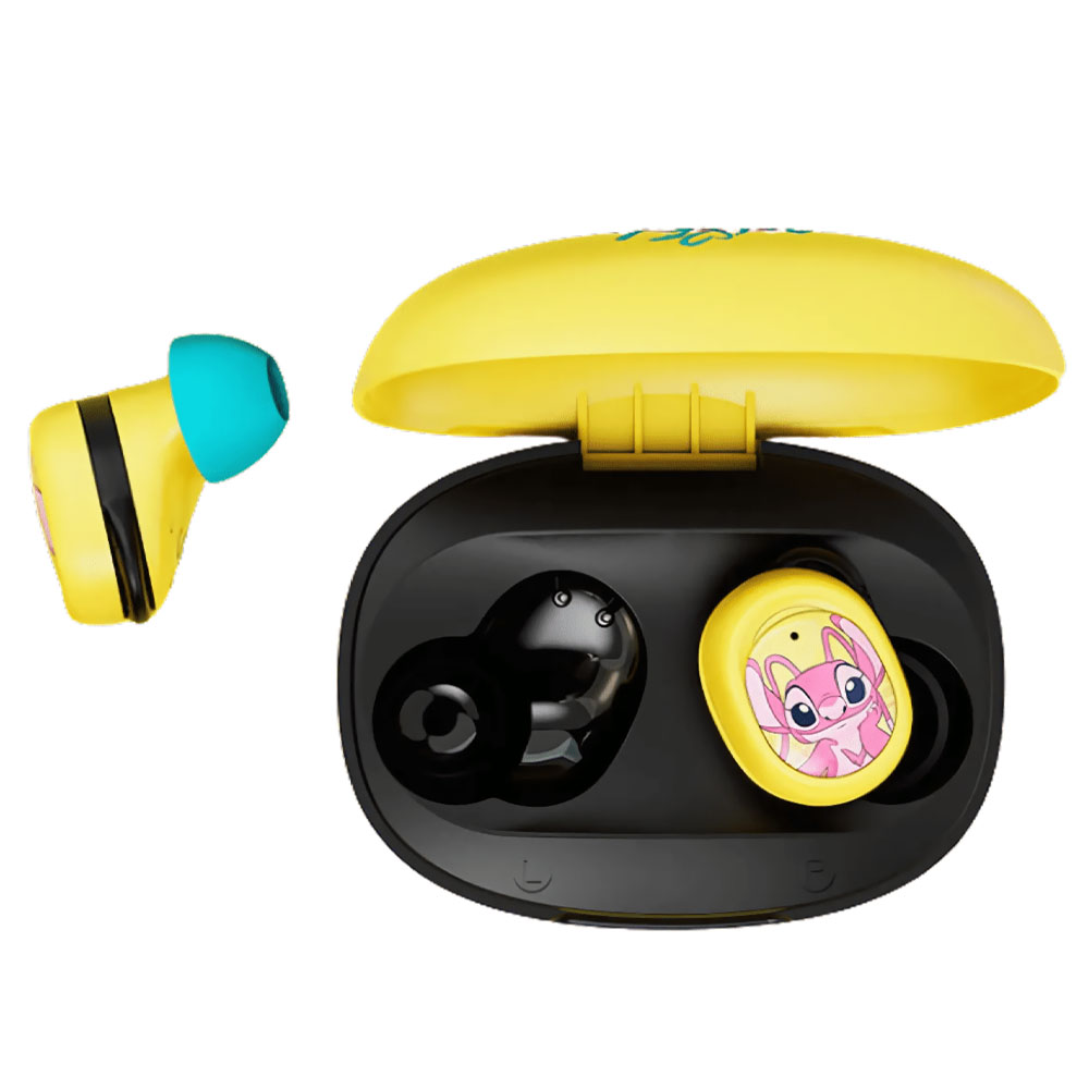 Fone de Ouvido Xtech X Disney XTH-D701ST-YL Stitch TWS Earbuds / Bluetooth - Amarelo