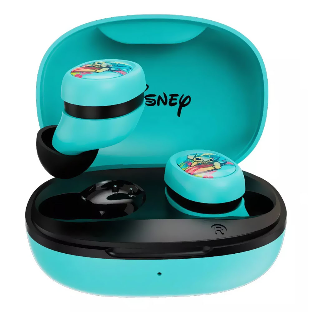 Fone de Ouvido Xtech XTH-D701ST-BL Disney Stitch TWS Earbuds / Bluetooth - Azul