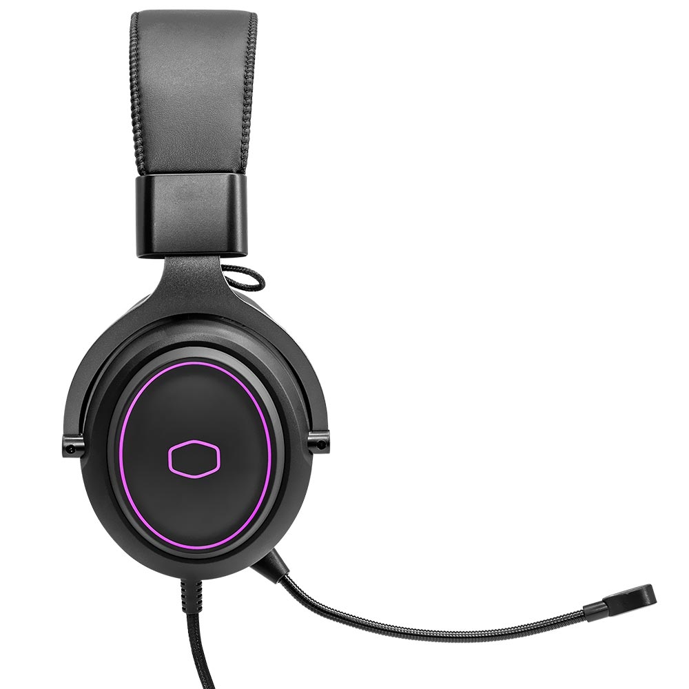 Fone Gamer Cooler Master CH331 RGB / Com Fio - Preto