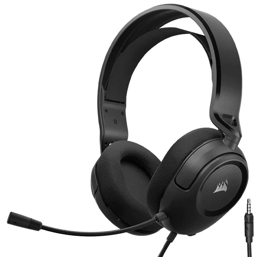 Fone Gamer Corsair HS35 Surround V2 / Com Fio - Preto (CA-9011386-NA)