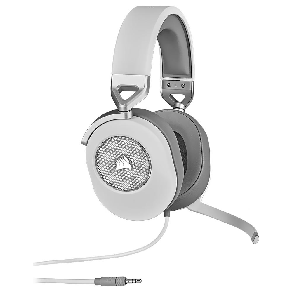 Fone Gamer Corsair Surround HS65 / Com Fio - Branco (CA-9011271-NA)