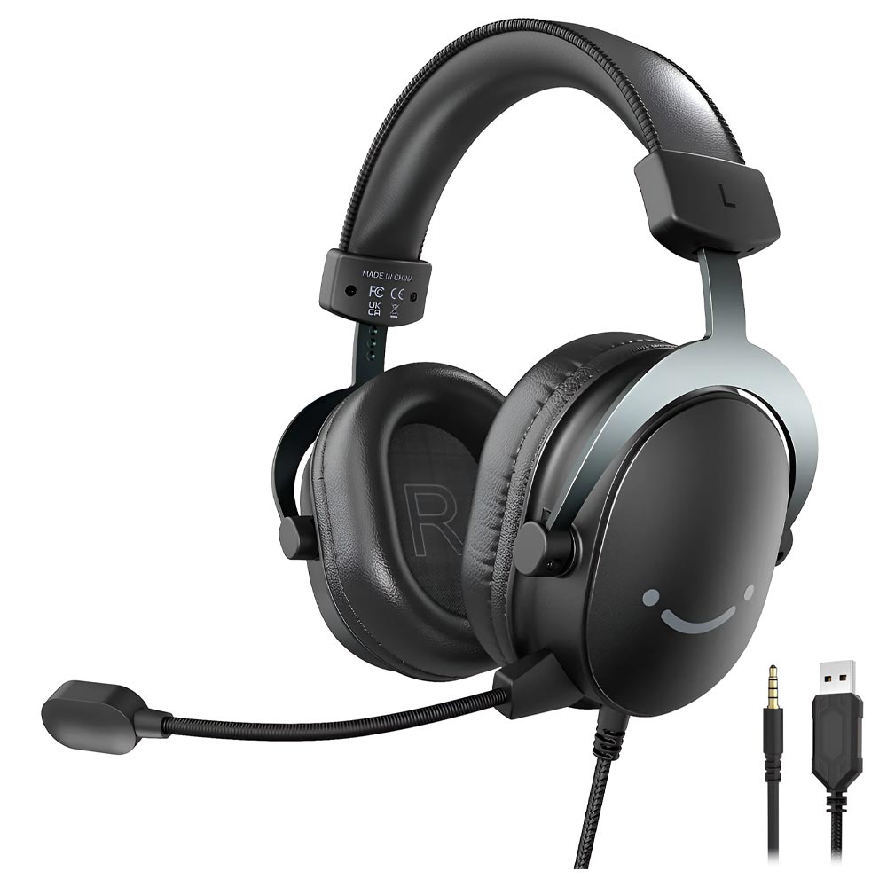 Fone Gamer Fifine H9 Ampligame / Com Fio - Preto