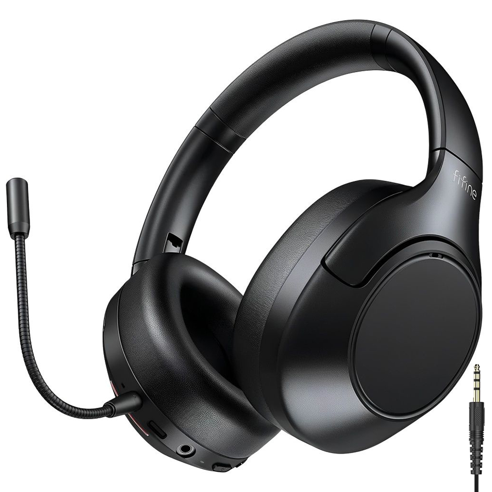 Fone Gamer Fifine X3 ANC / Bluetooth - Preto