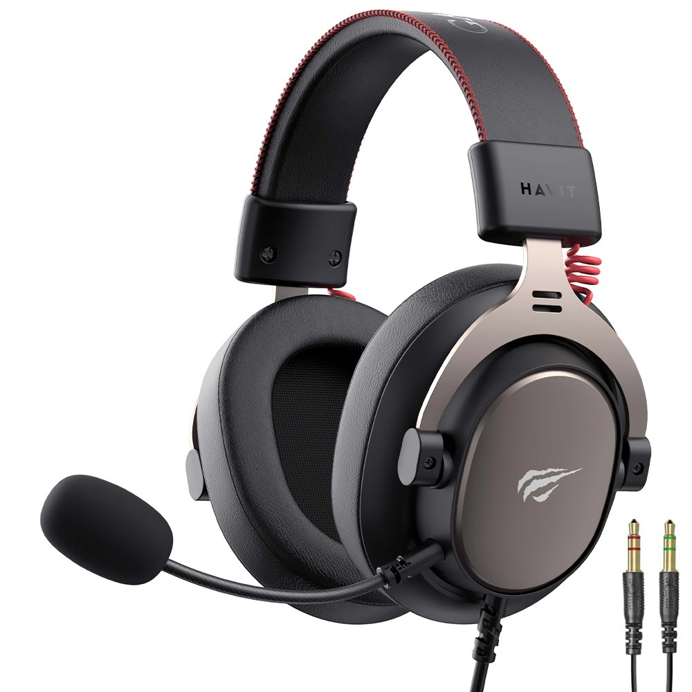 Fone Gamer Havit Gamenote HV-H2015E / Com Fio - Preto